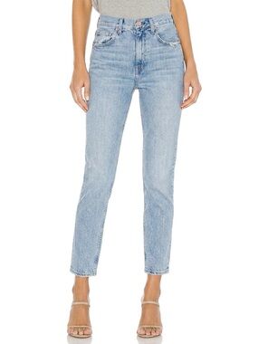 Trave Kai High Rise Cigarette Jeans Straight Shooter